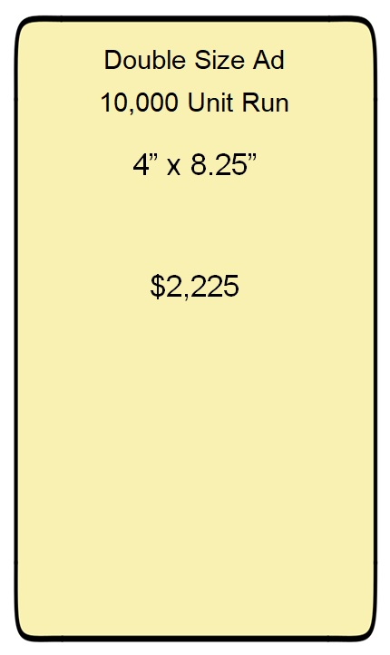 Image showing the price of the a 20,000 run
